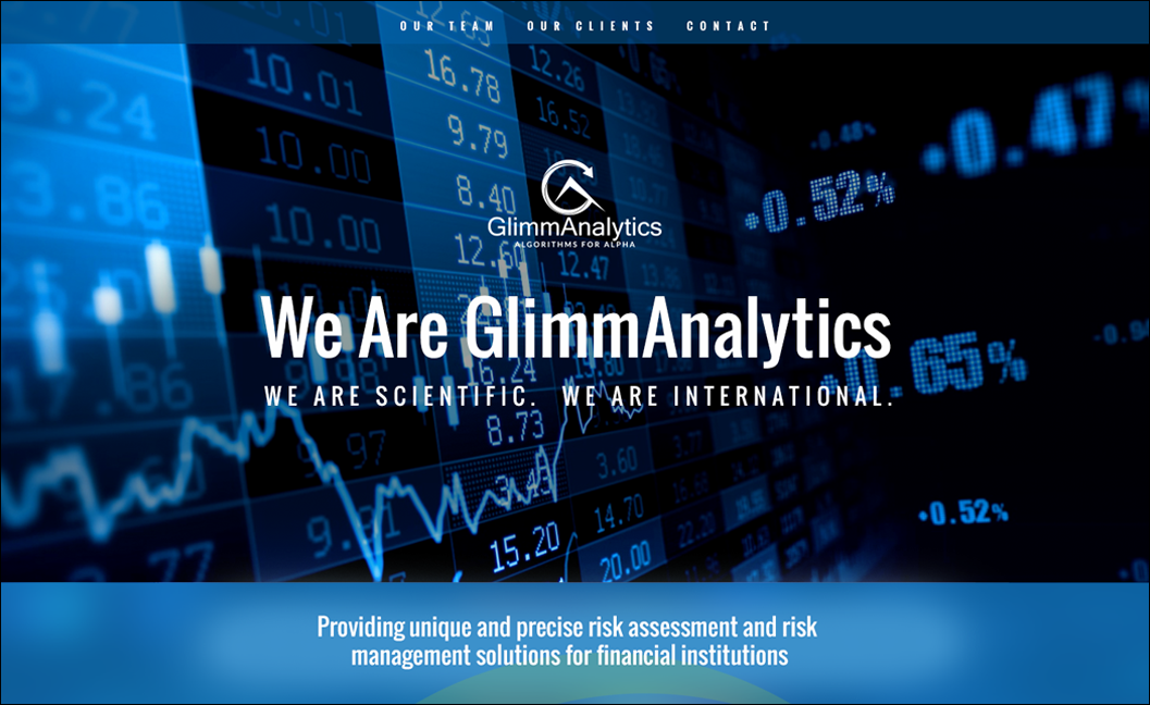 GlimmAnalytics website image