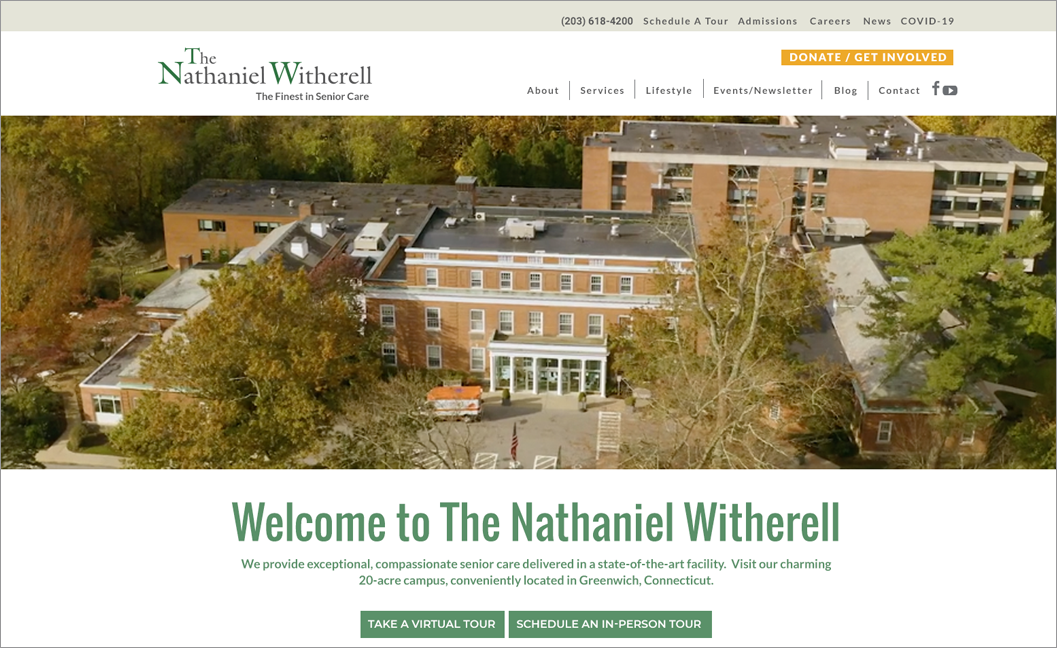 The Nathaniel Witherell website image